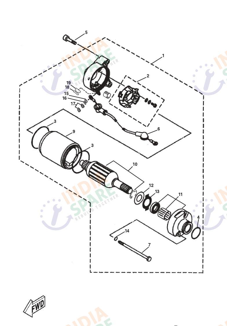 STARTING MOTOR